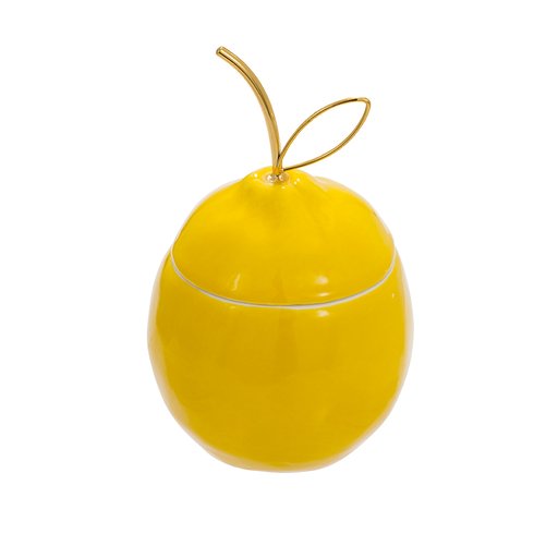 Burk med lock Citron