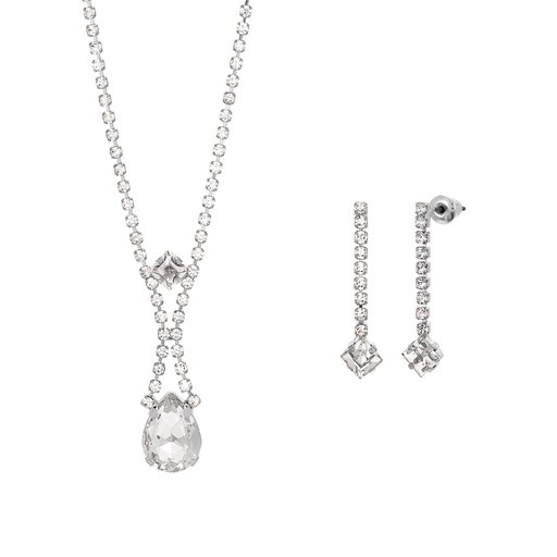 Set med örhängen och halsband
