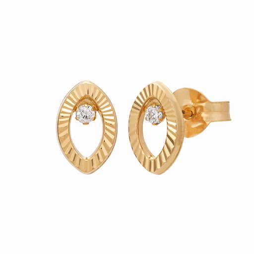 Örhängen i 18K guld