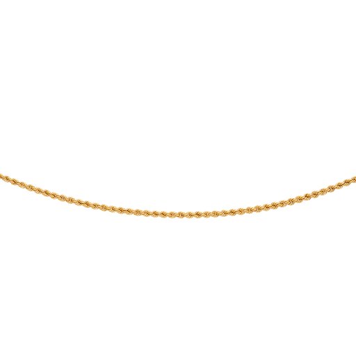 Halsband i 18K guld 60cm