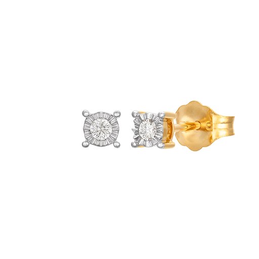 Diamantörhängen i 18K guld