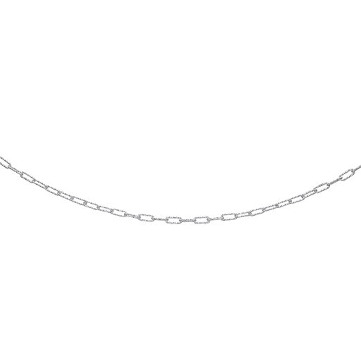 Halsband i äkta glittrande silver