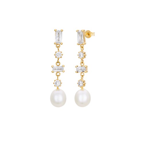 Örhängen i 18K guld