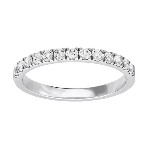 Diamantring i 18K guld - Allians