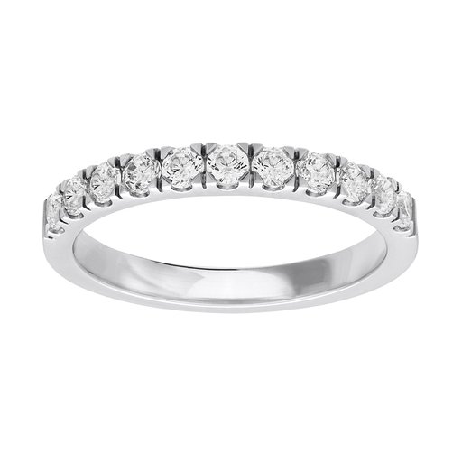 Diamantring I 18K guld - Allians