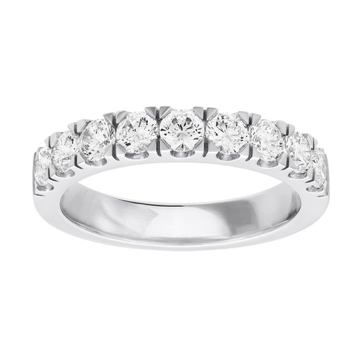 Diamantring i 18K guld - Allians