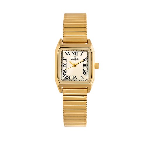 Klocka med stretcharmband