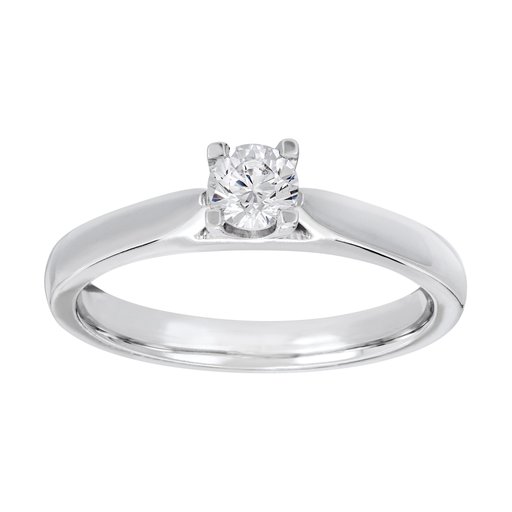 Ring med labbodlad diamant