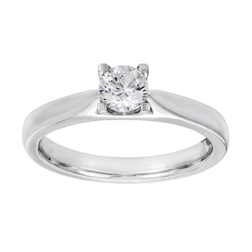 Ring med labbodlad diamant