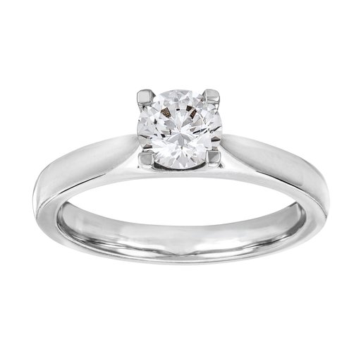 Ring med labbodlad diamant