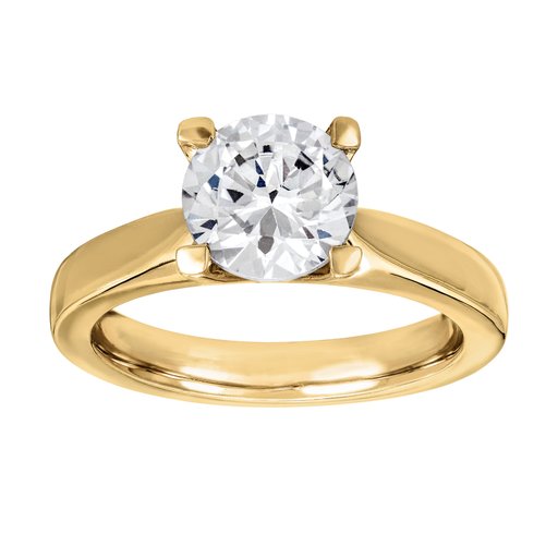 Ring med labbodlad diamant