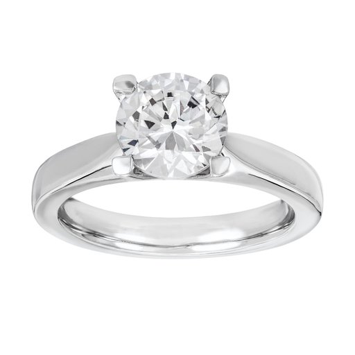Ring med labbodlad diamant