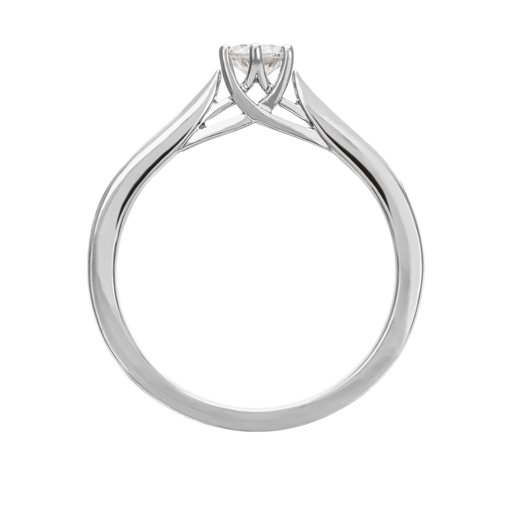 Ring med labbodlad diamant