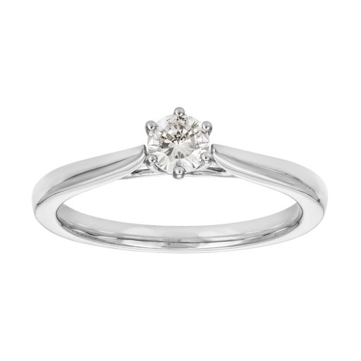 Ring med labbodlad diamant