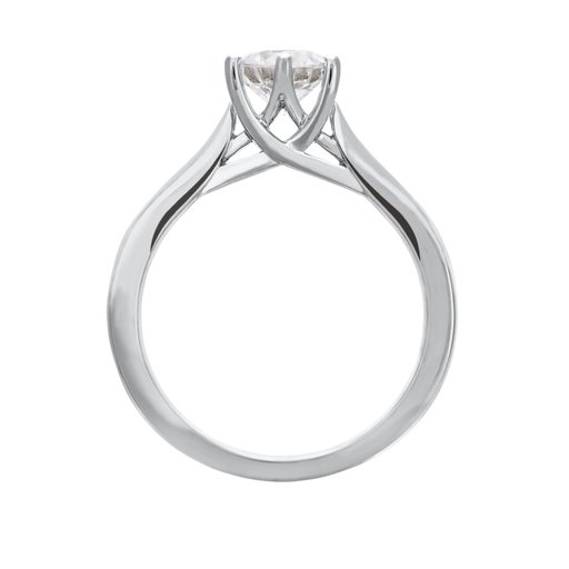 Ring med labbodlad diamant