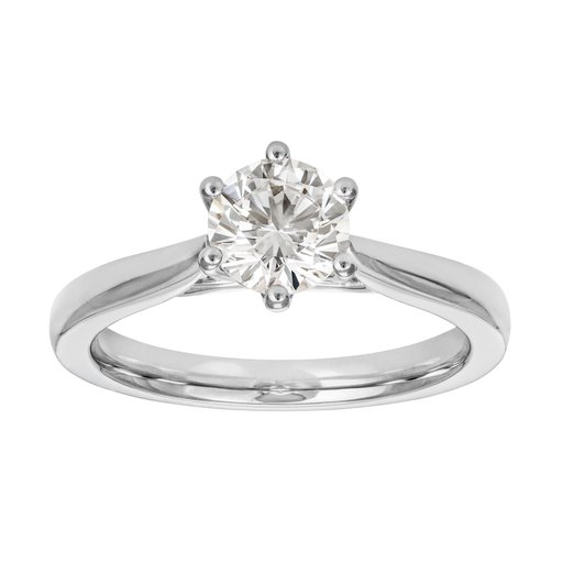 Ring med labbodlad diamant