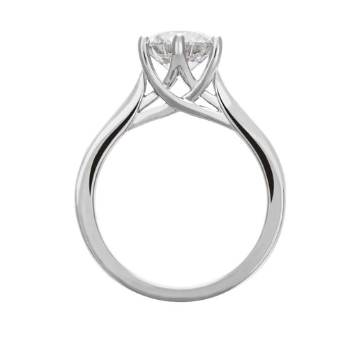 Ring med labbodlad diamant