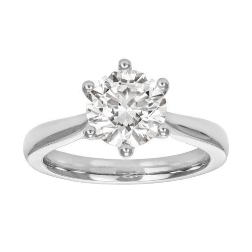 Ring med labbodlad diamant