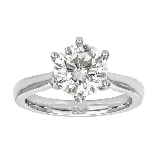 Ring med labbodlad diamant