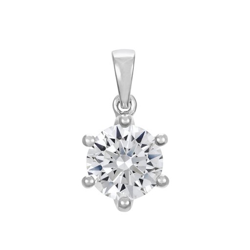 Hänge med labbodlad diamant