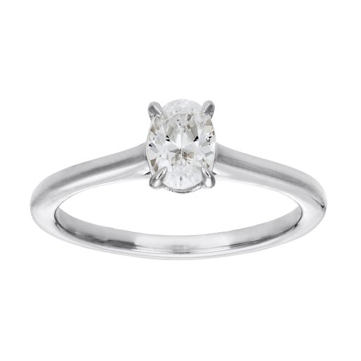 Ring med labbodlad diamant