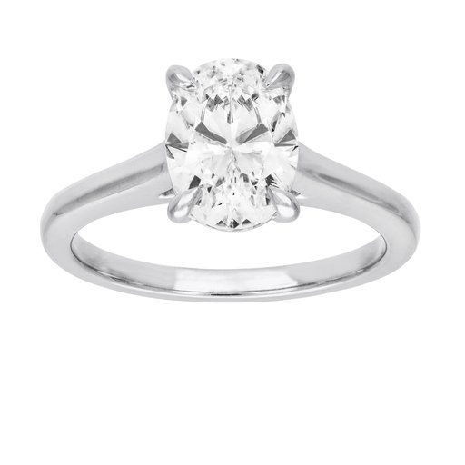 Ring med labbodlad diamant