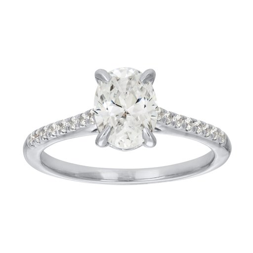 Ring med labbodlad diamant