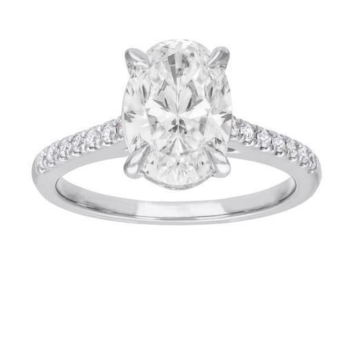Ring med labbodlad diamant