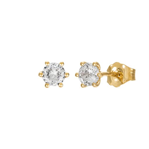 Diamantörhängen i 18K guld