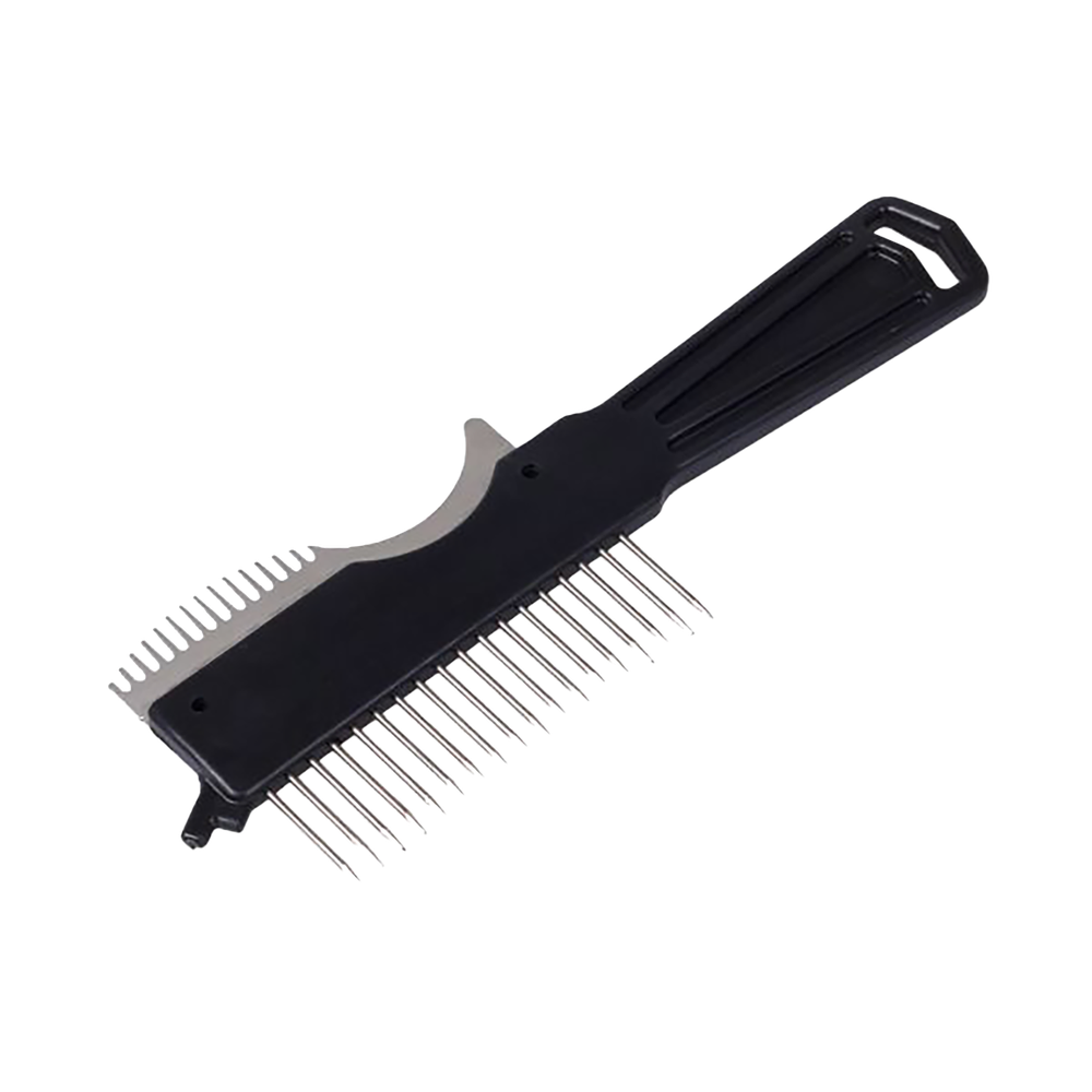 Malingskrape, med penselkam