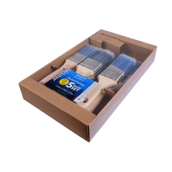 Penselsæt, Superior Blue 6-pak