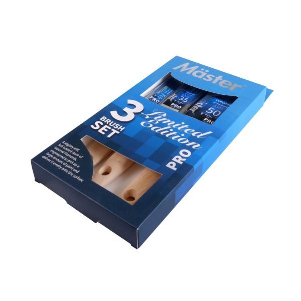 Penselsæt, Superior Maks Blue 3-pak