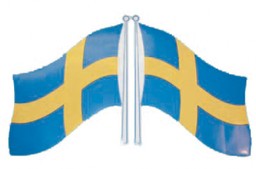 Flagga Sverige