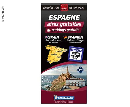 Stellplatzkarte Spanien