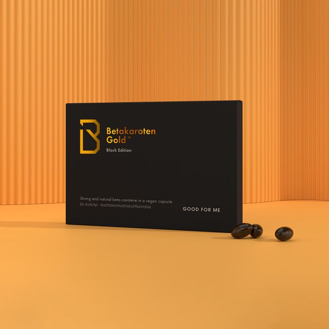 Betakaroten Gold Black Edition 4 kpl