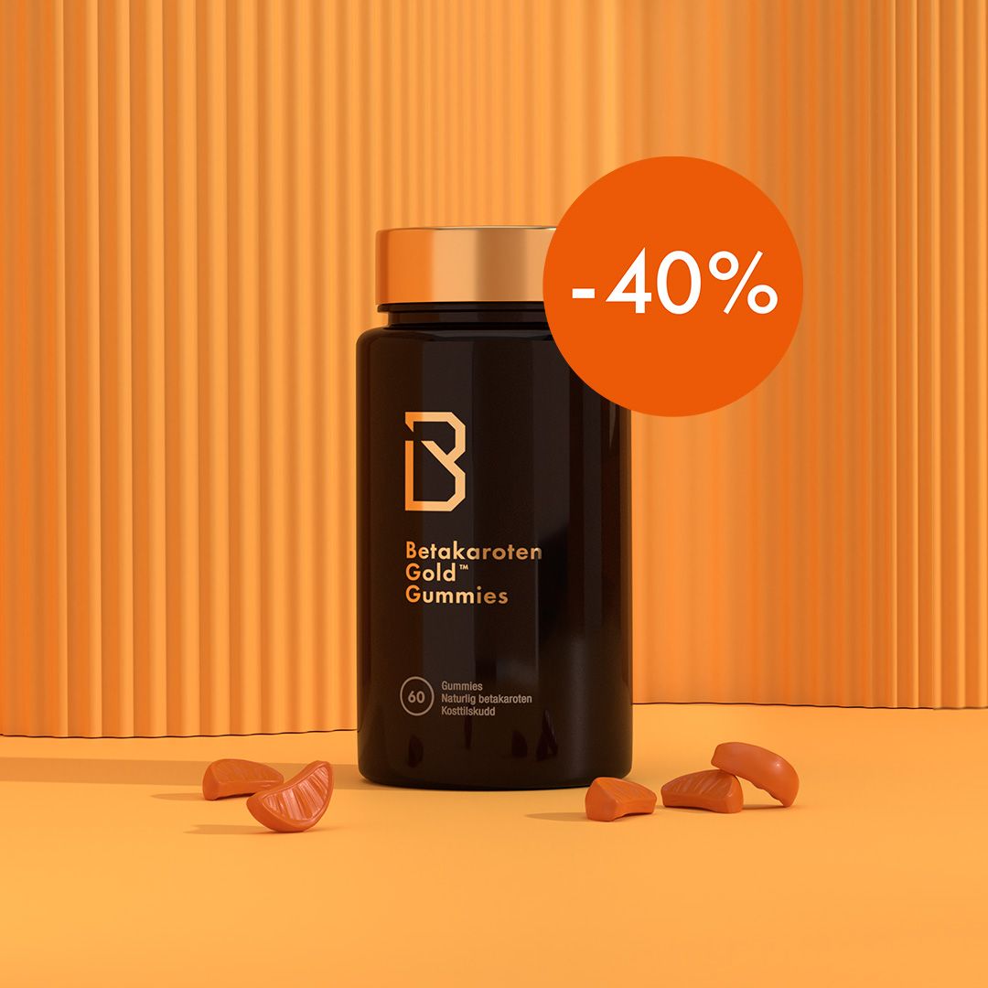 Bestill Betakaroten Gold Black Edition vår sterkeste betakaroten.