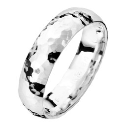 Förlovningsring i äkta silver 5mm