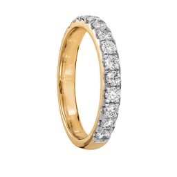 Diamantring i 18K guld