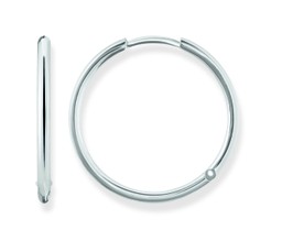 Creoler i äkta silver Creoler i äkta silver