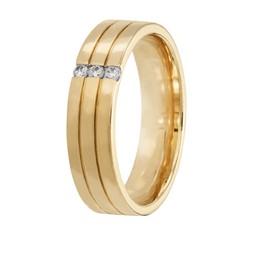 Diamantring Chicago 0,08 ct