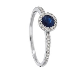 Diamantring i 18K guld Diamantring i 18K guld