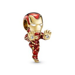 Förgylld berlock med Iron Man Förgylld berlock med Iron Man