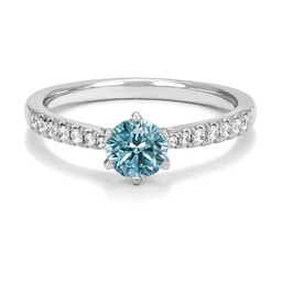 Ring med labbodlade diamanter Vega