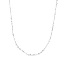 Halsband i återvunnet äkta silver