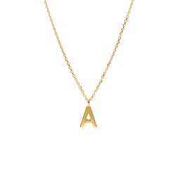 Halsband i äkta silver Bokstav A Halsband i äkta silver Bokstav A