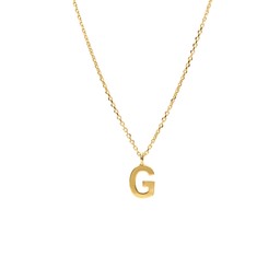 Halsband i äkta silver Bokstav G Halsband i äkta silver Bokstav G