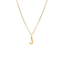 Halsband i äkta silver Bokstav J