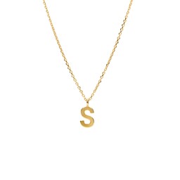 Halsband i äkta silver Bokstav S Halsband i äkta silver Bokstav S