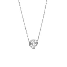 Halsband i återvunnet silver