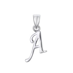 Hängsmycke i äkta silver Bokstav A Hängsmycke i äkta silver Bokstav A